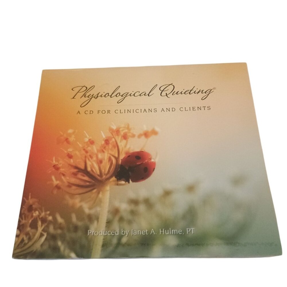 Physiological Quieting CD For‎ Clinicians & Clients By Janet A. Hulme SEALED